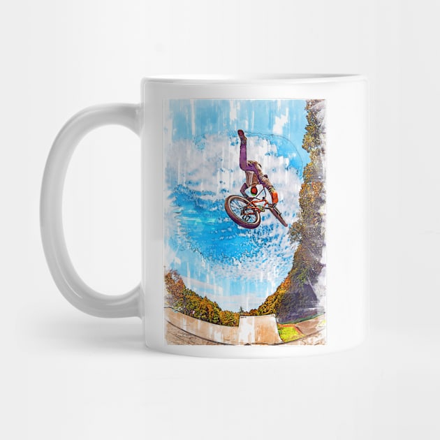 Incredible BMX Style. For BMX lovers. by ColortrixArt